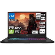 Resim MSI Katana 17 B13VEK-1035XTRHMF41 i7-13620H 16 GB 1 TB SSD RTX4050 17.3" W11H Dizüstü Bilgisayar 