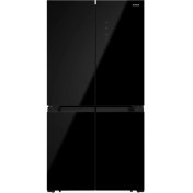 Resim Silverline R12097B01 Gardrop Tipi Siyah Cam Buzdolabı 