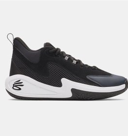 Resim Under Armour Curry 3z 25 Sde Erkek Basketbol Ayakkabısı 6000750-002 Siyah 