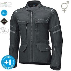 Resim Held Karakum Top Adventure Korumalı Motosiklet Montu Siyah 
