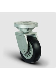 Resim EH01VBR170 Döner Tablalı Döküm Üzeri Kauçuk Kaplı Tekerlek 