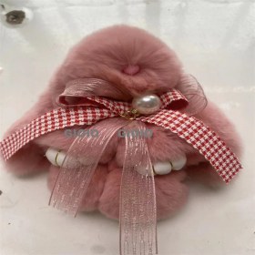 Resim Silver1 Gıoıo Yeni Gerçek Saç Kolye Sevimli Bebek Küçük Cinderblock Bebek Kolye Araba Anahtarlık (Yurt Dışından) 