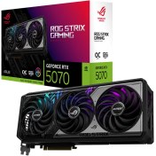 Resim Asus ROG-STRIX-RTX5070-O12G-GAMING-NVIDIA-GEFORCE-RTX 5070-12GB GDDR7-192BIT--OC-2XHDMI-3XDP-RGB-DLSS4 Ekran Kartı 