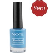 Resim Note nail flawless oje 116 turkuaz mavi 