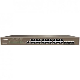 Resim TENDA TEG5328P-24 24 PORT 10/100/1000 MBPS YÖNETİLEBİLİR Tenda