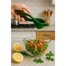 Resim Metal Narenciye Limon Sıkacağı Özel Tasarım Desenli Limon Portakal Sıkacağı 