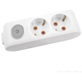 Resim VİKO 2'li Anahtarlı Grup Priz (ÇOCUK KORUMALI)- (KABLOSUZ) 