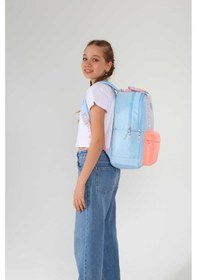 Resim Kaukko Double Stripe Sırt Çantası Blue K1765 