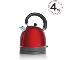 Resim Arzum Estilo 1,8 Lt Paslanmaz Çelik Su Isıtıcısı – Enerji Tasarruflu, Işıklı Gösterge ve Yıkanabilir Filtre, Nar Renk 