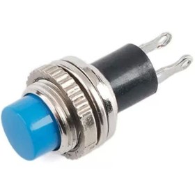 Resim Genel Markalar 10mm Mini Diafon Buton - Normali Açık (NO) - MAVi 