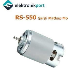 Resim Lodos_Elektronik-Rs 550 Şarjlı Matkap / Cnc Motoru - Yüksek Kalite 