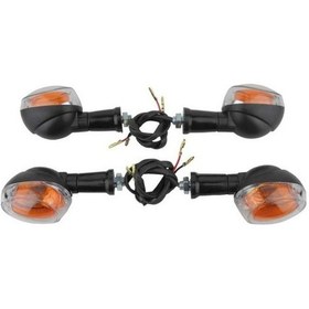 Resim Yerli Sinyal 125 Cg Agk Beyaz Camlı 4lü Set 