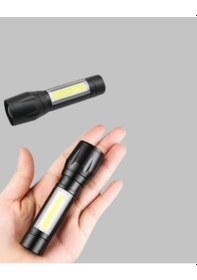 Resim Ultra Dalı 4 Mod Şarjlı Işıldak Suya Ve Darbeye Dalı 100.000 Saat Semeglbl - 85 Led Ömrü Çok Renkli 