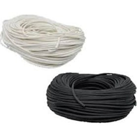 Resim Sineklik Fitili 100 Metre Pimapen Sineklik Pencere Kapı Fitili 5mm Siyah Renk 