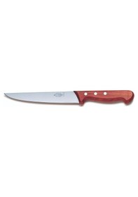 Resim Ahşap Saplı Deri Yüzme Bıçağı 21 Cm Metal 