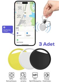 Resim DEMPOWER Kablosuz Akıllı Takip Cihazı 3 Adet 