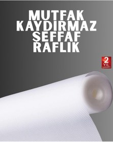 Resim Tek Kesilebilir Şeffaf Raflık Çekmece Kaplaması Mutfak İçin Najmaddin Diğer 