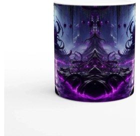 Resim Akrep Burcu Baskılı Kahve Kupası - Elementsel Doğa Krallığı Temalı Vs3 