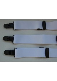 Resim Beyaz Pantolon Askısı Beyaz 
