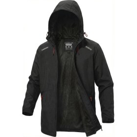 Resim Ghassy Co. Erkek Rüzgarlık/Yağmurluk Outdoor Omuz Detaylı Mevsimlik Spor Ceket 