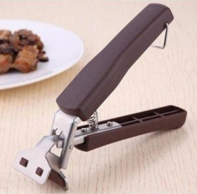 Resim Tencere Tava Tutucu Sap Altın - Gri 