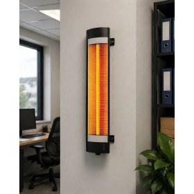 Resim Sns Ticaret 3000W Duvara Monte Infrared Isıtıcı - Ayarlanabilir Termostatlı Elektrikli Isıtıcı 