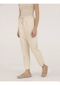 Resim Pierre Cardin Kadın Krem Pantolon Kanvas-chino 50263163-vr071 Krem 
