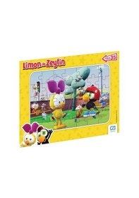 Resim Ca 5082-5083 Limon Ile Zeytin Frame Puzzle 35 Parça-Ca Games 