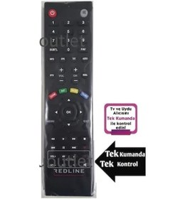 Resim Redline Ts 2500 Hevc Plus Hd Uydu Kumandası 