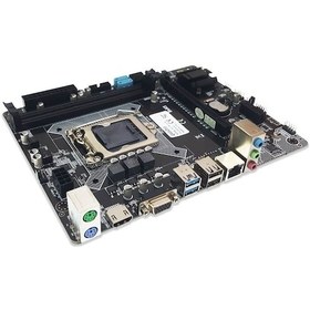 Resim QUADRO Intel H81 Soket LGA1150 DDR3 1600 Mhz VGA HDMI Anakart H81-A2C 