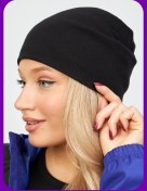 Resim Um-shop Spor İnce Kaşkorse Beanie 426993694 Siyah 