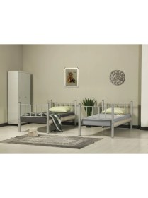 Resim Argimo Yurt Genç Çocuk Odası Metal Ranza 