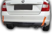 Resim Skoda Rapid 2014 Arka Difüzör Boyalı 