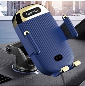 Resim Wondernest S18 15w Araç Kablosuz Şarj Cihazı - Vantuz Braketli Siyah Telefon Tutacağı Std 