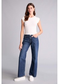 Resim DeFacto Slim Fit Dar Kesim Bisiklet Yaka Basic Düz Modal Kısa Kollu Tişört F0685AX25SPER105 