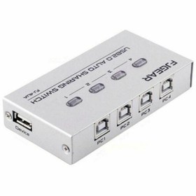 Resim Platoon 4 Port Yazıcı Çoklayıcı 4 Port Printer Çoğaltıcı 