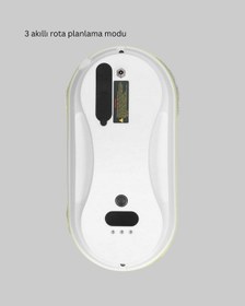 Resim Drnds Çift Diskli Güvenli Otomatik Cam Silme Robotu Çok Renkli 