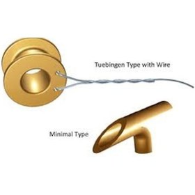 Resim Invotech Altın Ventilasyon Kulak Tüpü 1.25 MM 