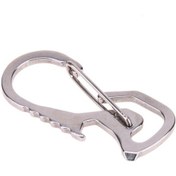 Resim Sones Karabina Hex Sürücü Şişe Açacağı Anahtarlık Halkası Tırmanma Aksesuarları Gümüş Çok Renkli 