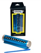 Resim gmax Arac Icı Lux Telefon Numaratıgı (PARK-TEL) (METALIK) Mavı 