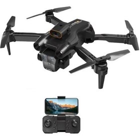 Resim C12 Pro Katlanabilir Drone 3x Hd Kamera 4k Video Wi Fi Fpv Akıllı Uçuş Modları & Engel Algılamalı-1394 