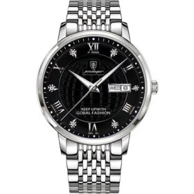 Resim Hanyang 863 Sl Bk S Poedagar 2022 Moda Izle Erkekler Paslanmaz Çelik Üst Marka Lüks Su Geçirmez Aydınlık Kol Saati Erkek Saatler Spor Kuvars Tarihi (Yurt Dışından) 