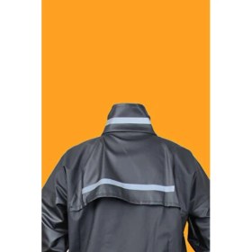 Resim Bursa Hatırası Kurye Motorcu Yağmurluk Bursa Hatırası %100 Su Geçirmez Dikişsiz Reflektörlü Takım 