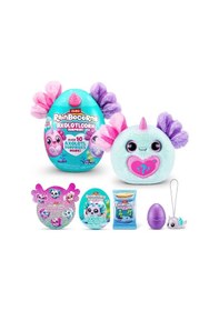 Resim Giochi Preziosi Rainbocorns Axolotlcorn Sürpriz Peluş Rar35000 92120tq1 Mor Pembe 3lü Kulak Çok Renkli 