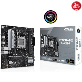 Resim Asus Prıme B650M-R Amd Ddr5 7200+(OC) HDMI M.2 Am5 