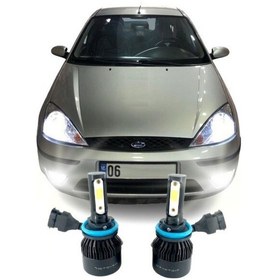 Resim Megamarket06 Ford Focus 1 2002-2005 Uyumlu Led Sis Farı Ampulü Duo H11 