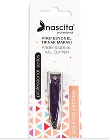 Resim NASCİTA MOR KÜÇÜK PROFESYONEL TIRNAK MAKASI 20 