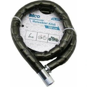 Resim Akıllı Durak Motor Bisiklet Kilidi 22 mm x 100 cm 