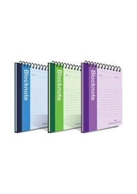 Resim Faber-castell Pastel Renk Spiralli Bloknot A4 Çizgili 80 Yaprak 5075000421 