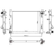 Resim Radyatör Clio 4 Logan 2 Dokker Lodgy 1.5 Dci (26Mm) 504659787 